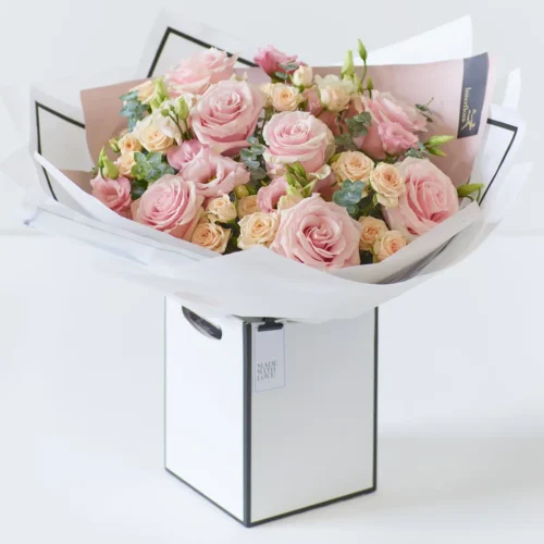 Enigmas Flower-Pink Elegance-Flower Delivery in London