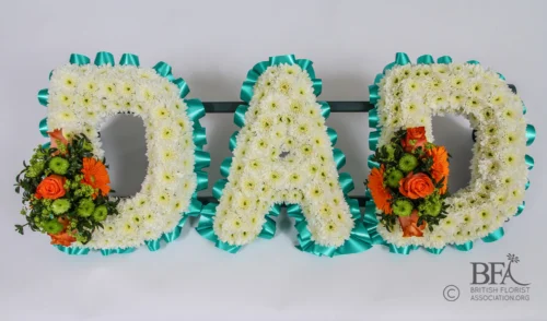 Enigmas Flower-Dad Funeral Tribute